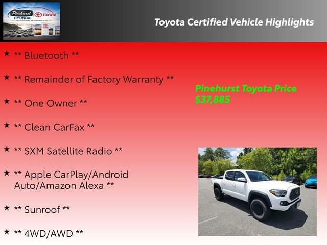 Used 2021 White Toyota TRD Off-Road image 19