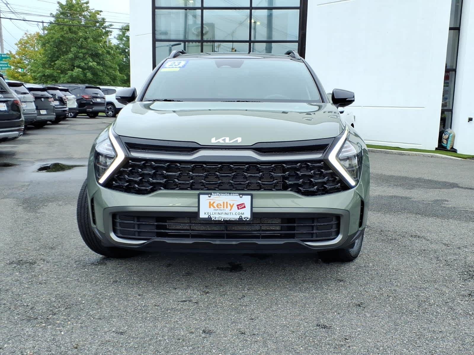 Used 2023 Jungle Green Kia X-Line image 2