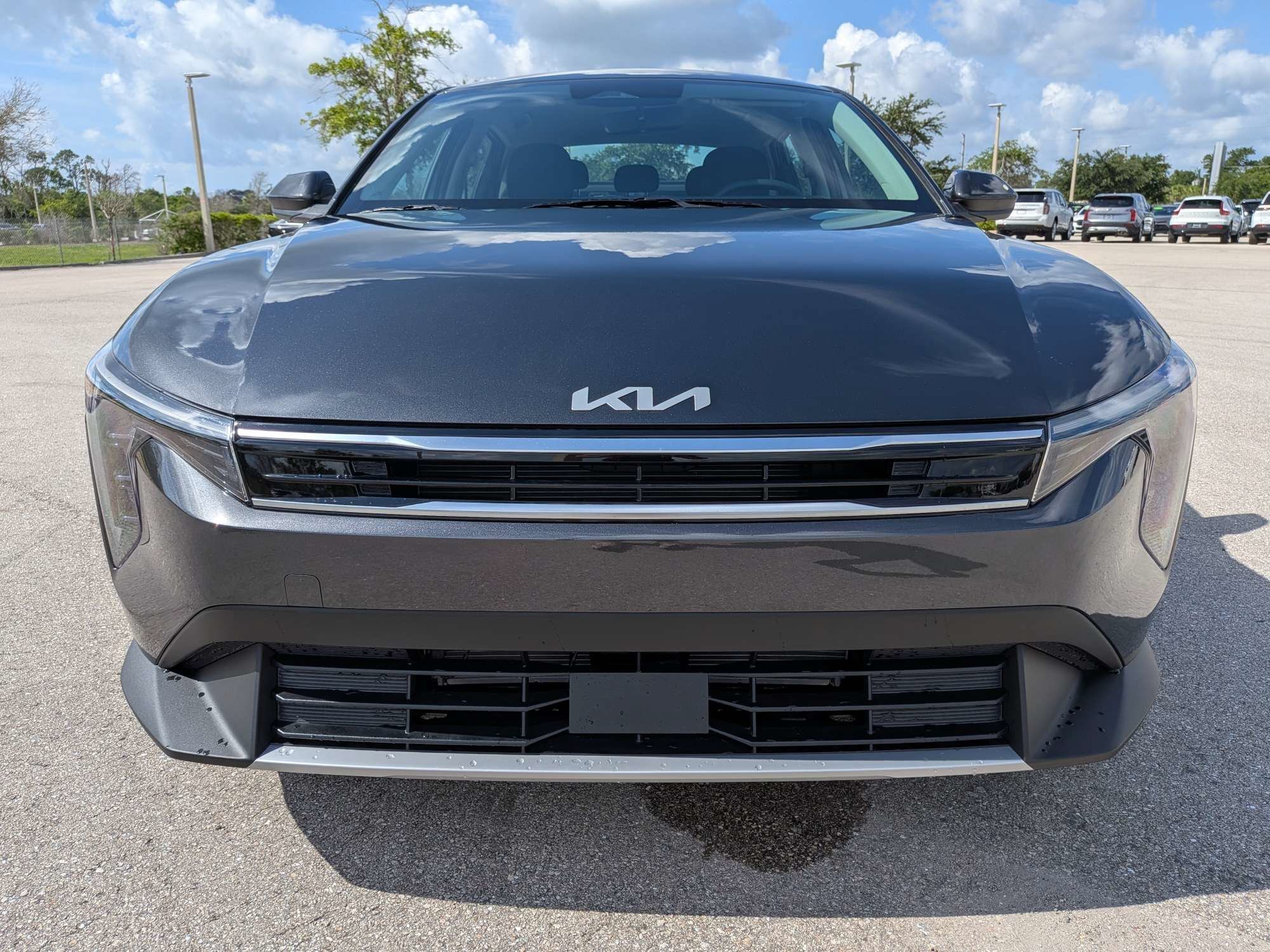 New 2026 Interstellar Gray Kia EX image 3