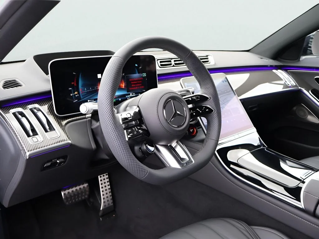 New 2025 MANUFAKTUR Moonlight White Metallic Mercedes-Benz S 63 E AMG® image 20