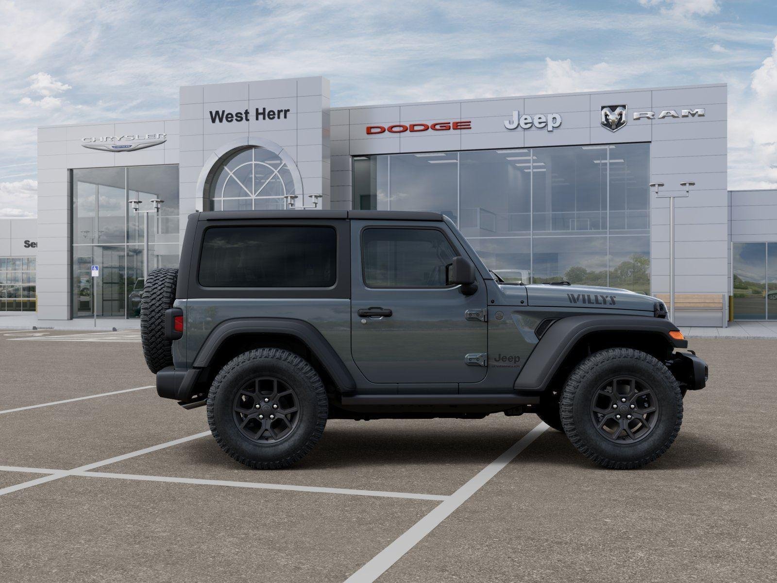 New 2026 Anvil Clear-Coat Exterior Paint Jeep WRANGLER 2-DOOR WILLYS image 21