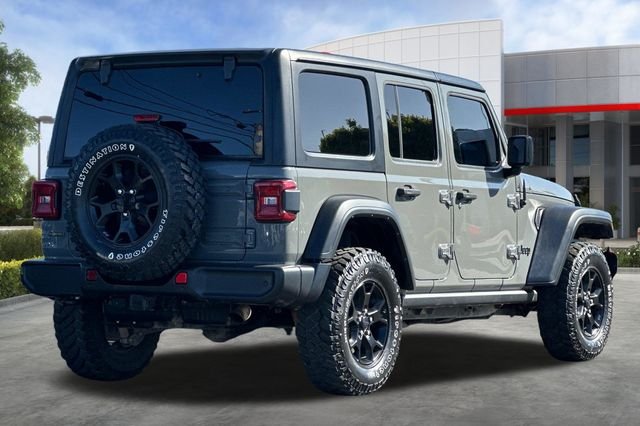 Used 2022 Gray Jeep Unlimited Willys image 4
