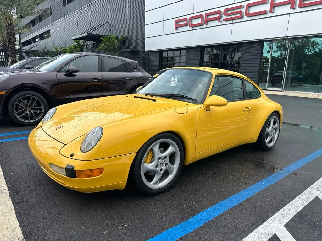 Used 1997 Yellow Porsche Carrera image 1