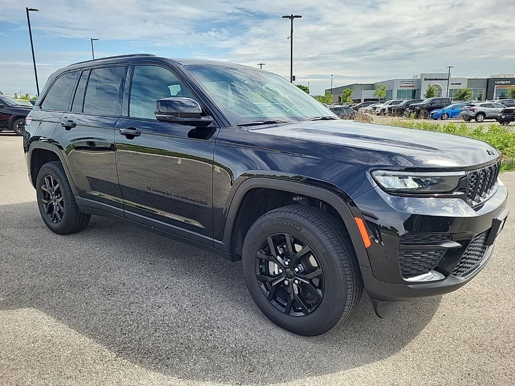 Certified Used 2024 Black Jeep Altitude image 7