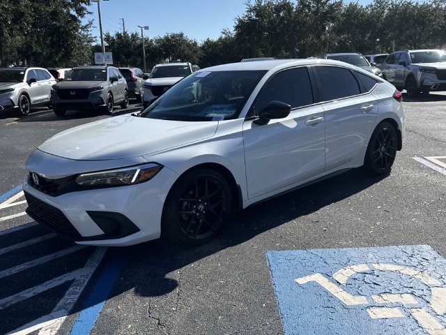 Certified Used 2024 Platinum White Pearl Honda 2.0L SPORT image 8
