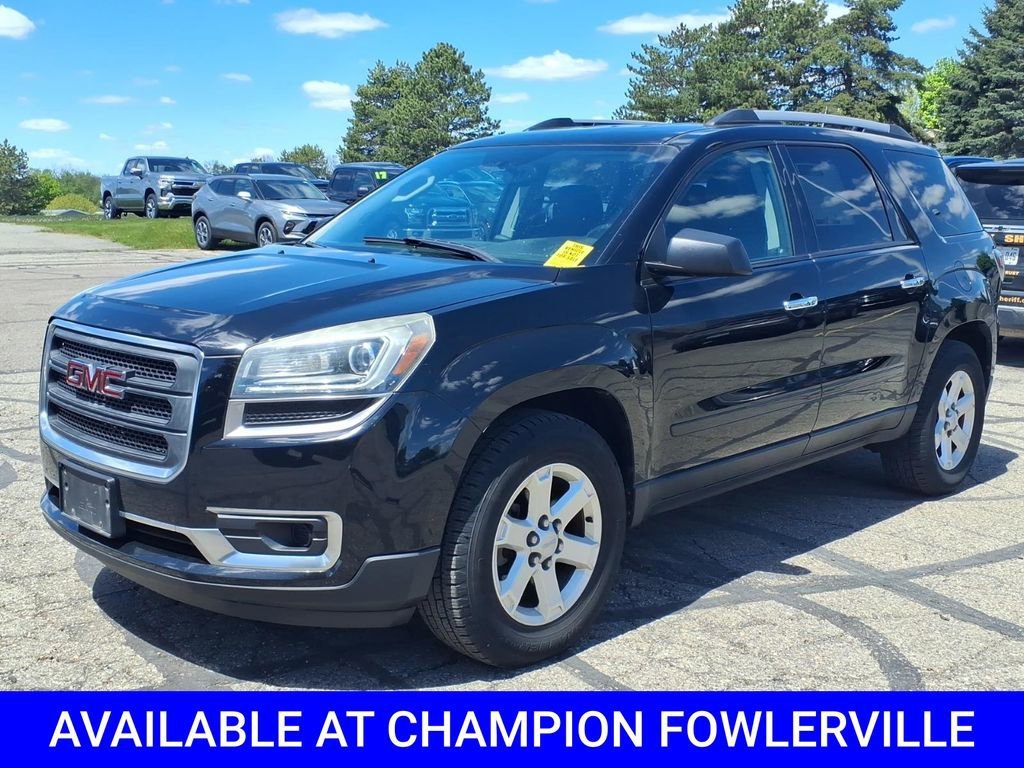 Used 2016 EBONY TWILIGHT METALLIC GMC SLE image 3