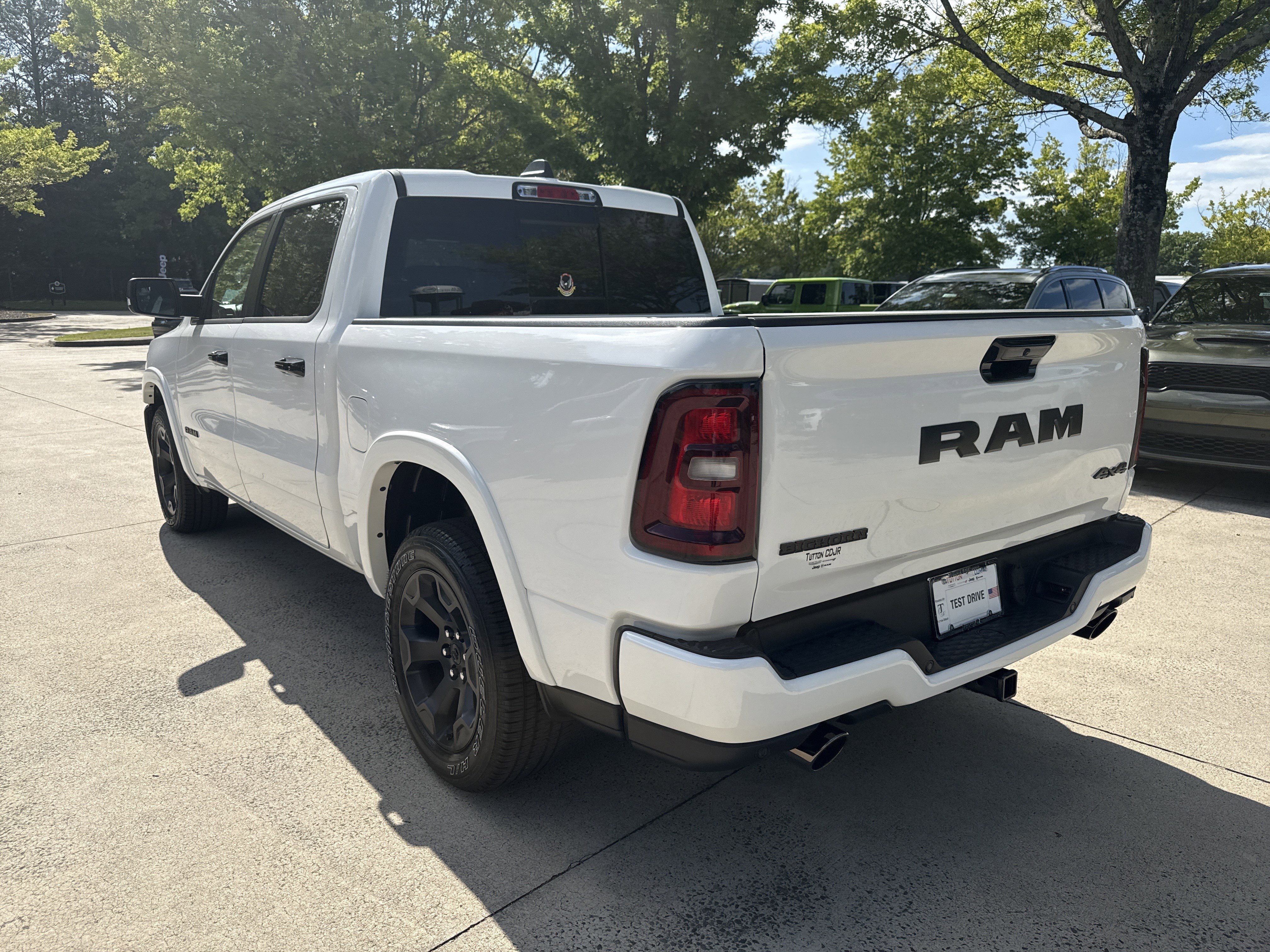 New 2026 Bright White Clearcoat RAM Big Horn image 5