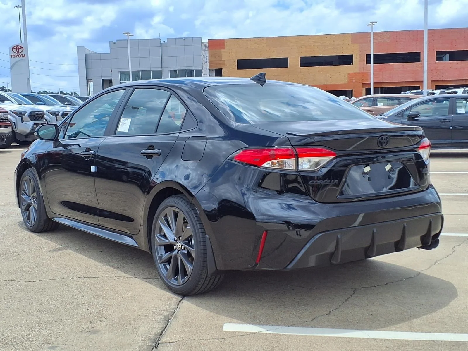 New 2026 Black Toyota SE image 2