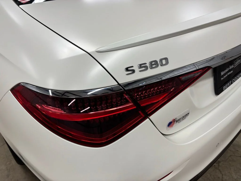 Used 2023 White Mercedes-Benz S 580 image 8