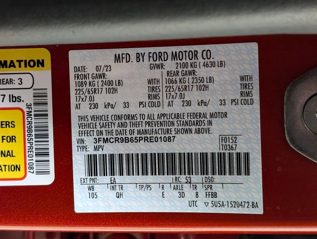 Certified Used 2023 Hot Pepper Red Tinted Clearcoat Ford Big Bend image 24