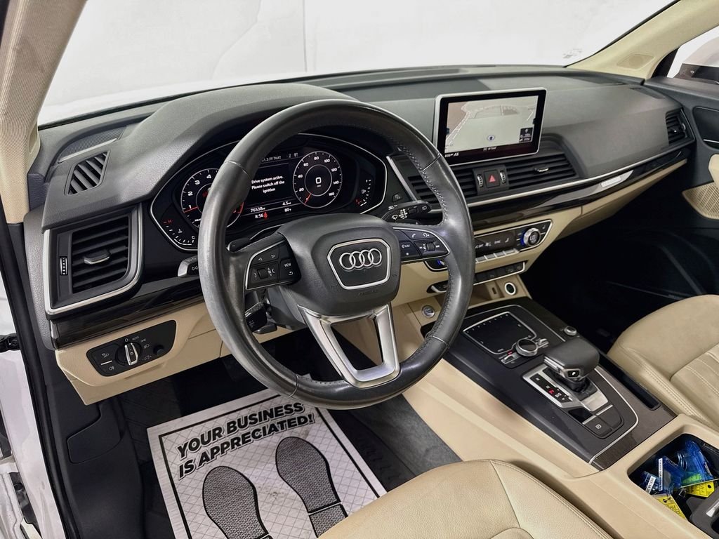 Used 2018 Ibis White Audi Premium Plus image 15