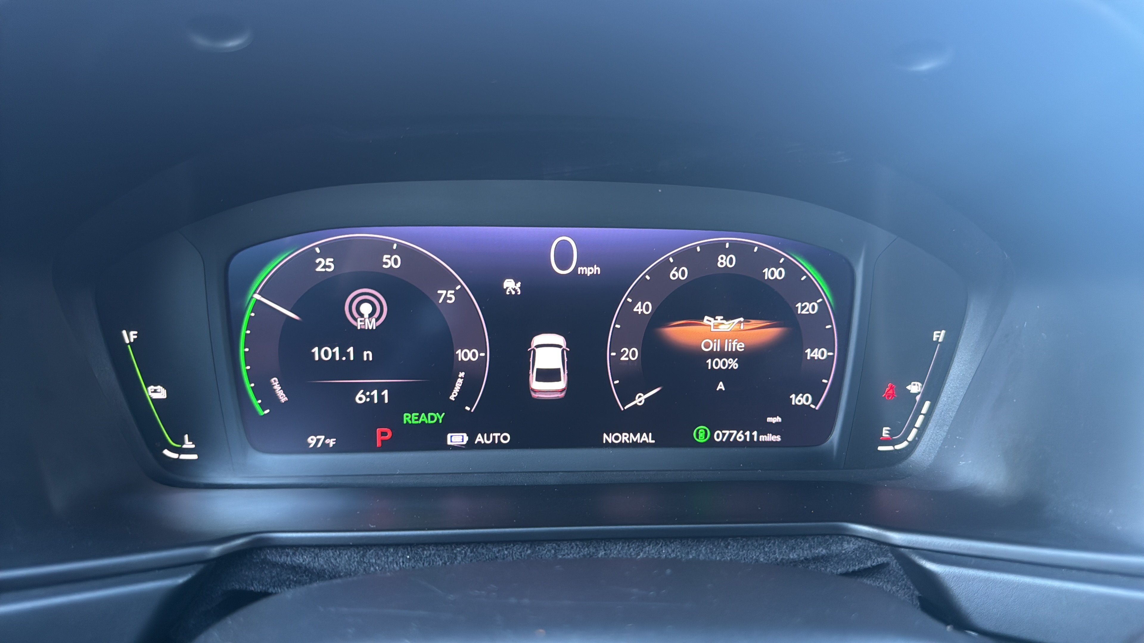 Used 2024 CANYON RIVER BLUE METALLI Honda EX-L image 14