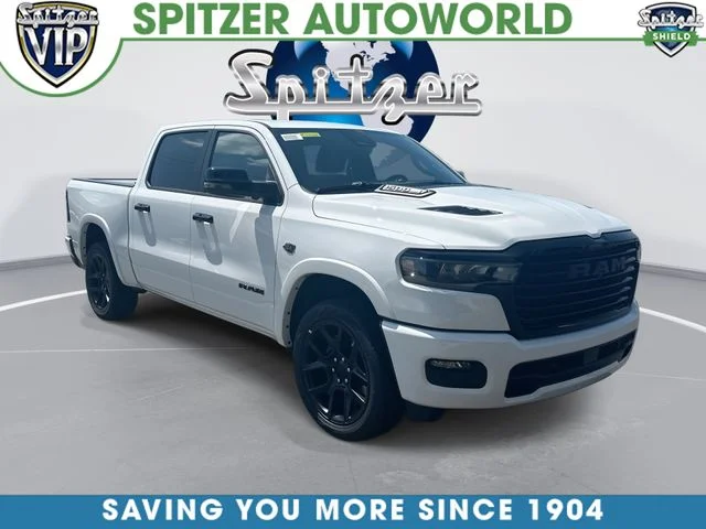 New 2027 Bright White Clear-Coat Exterior Paint RAM Laramie image 1