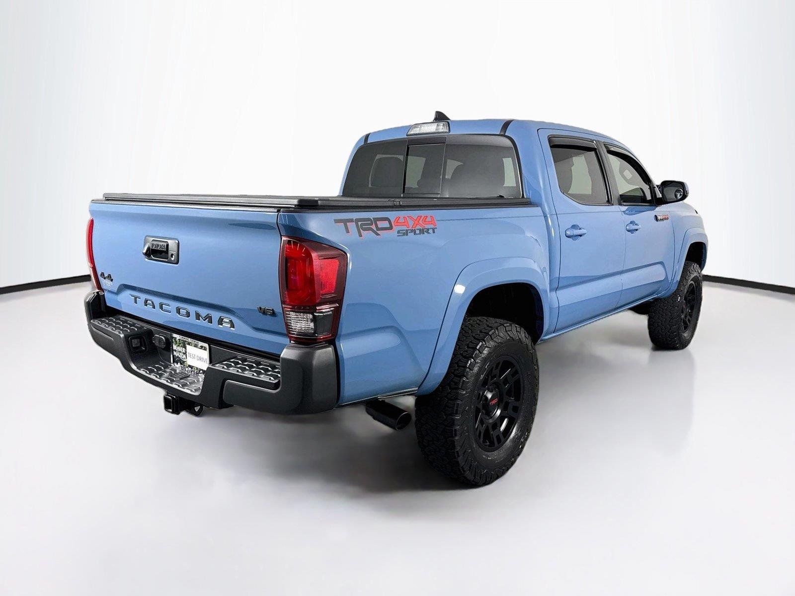 Used 2019 Cavalry Blue Toyota TRD Sport image 2