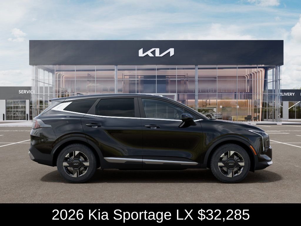 New 2026 Ebony Black Kia LX image 8