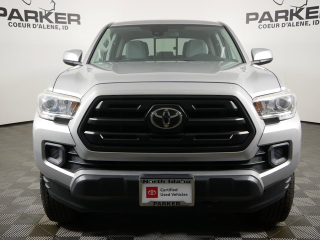 Certified Used 2019 Silver Sky Metallic Toyota Double Cab SR w/ Convenience Pkg image 3