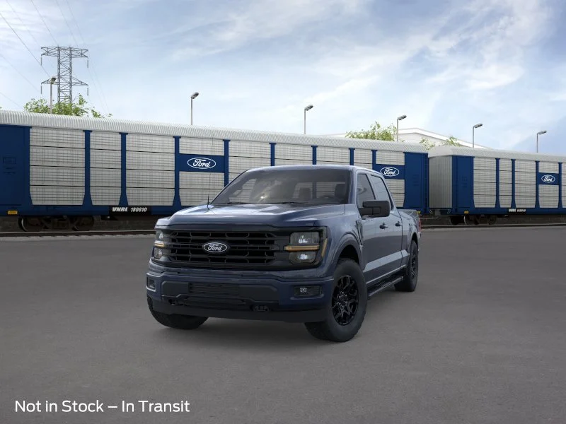 New 2026 Antimatter Blue Metallic Ford XLT image 2