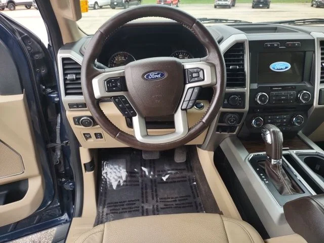 Used 2018 Blue Jeans Metallic Ford Lariat image 13