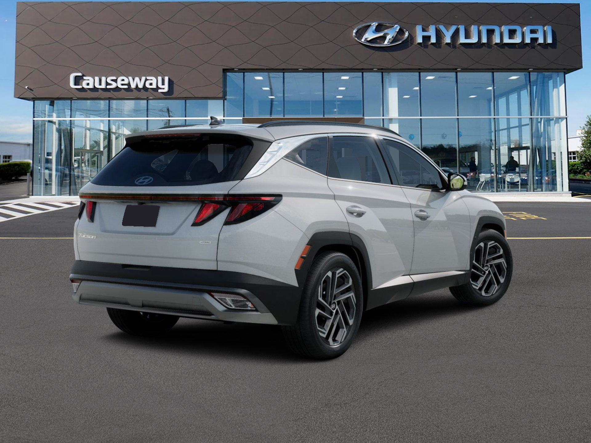 New 2026 White Hyundai SEL Plus AWD image 5