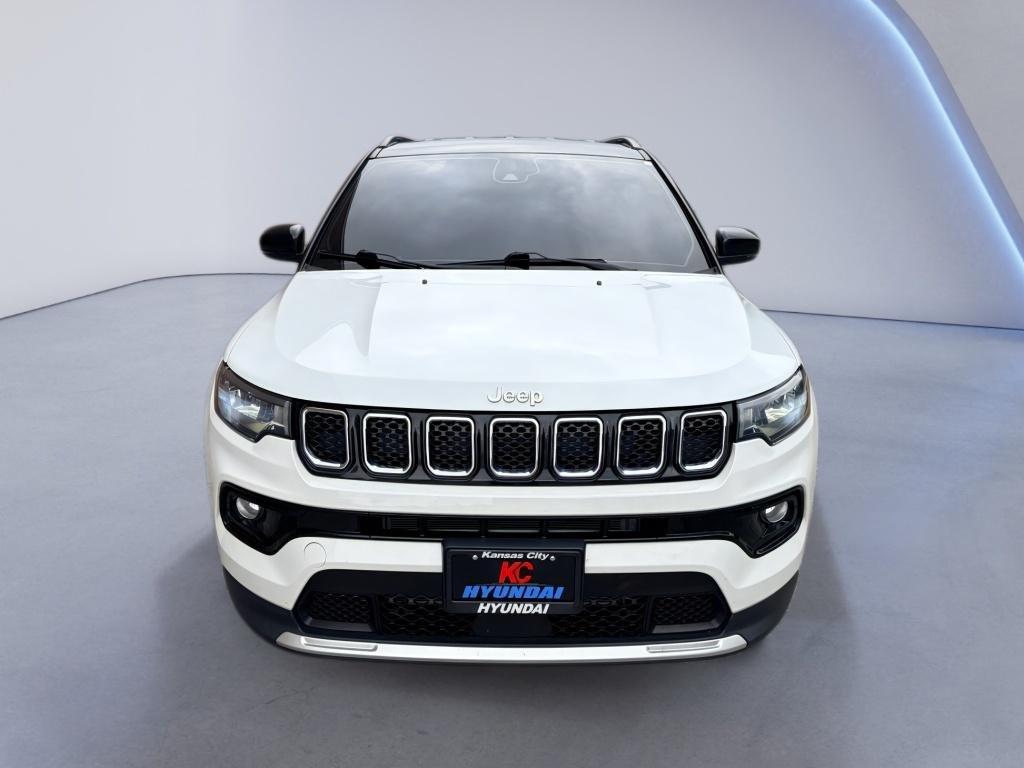 Used 2023 Bright White Clearcoat Jeep Limited image 8
