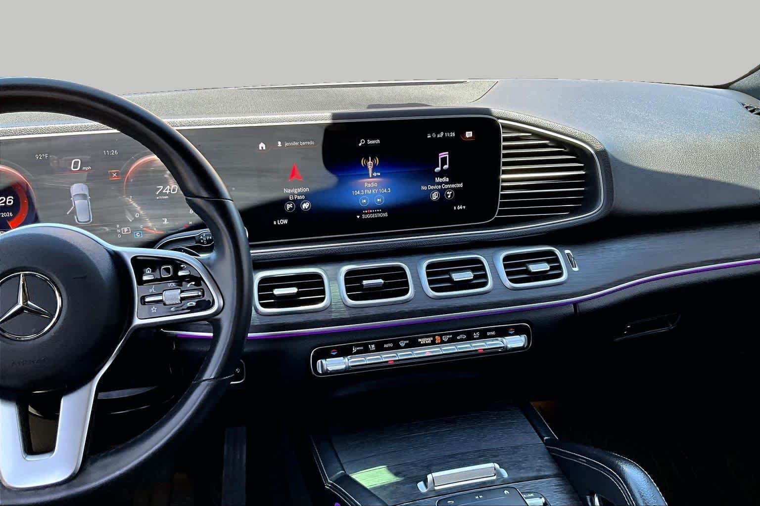 Used 2022 MANUFAKTUR Cardinal Red Metallic Mercedes-Benz GLE 350 image 6