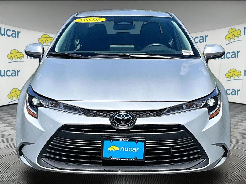 Used 2026 Classic Silver Metallic Toyota LE image 2