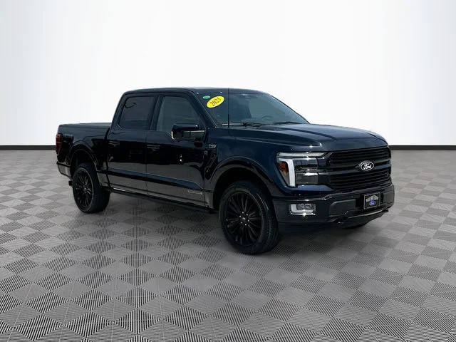 Certified Used 2025 Blue Ford Platinum image 3