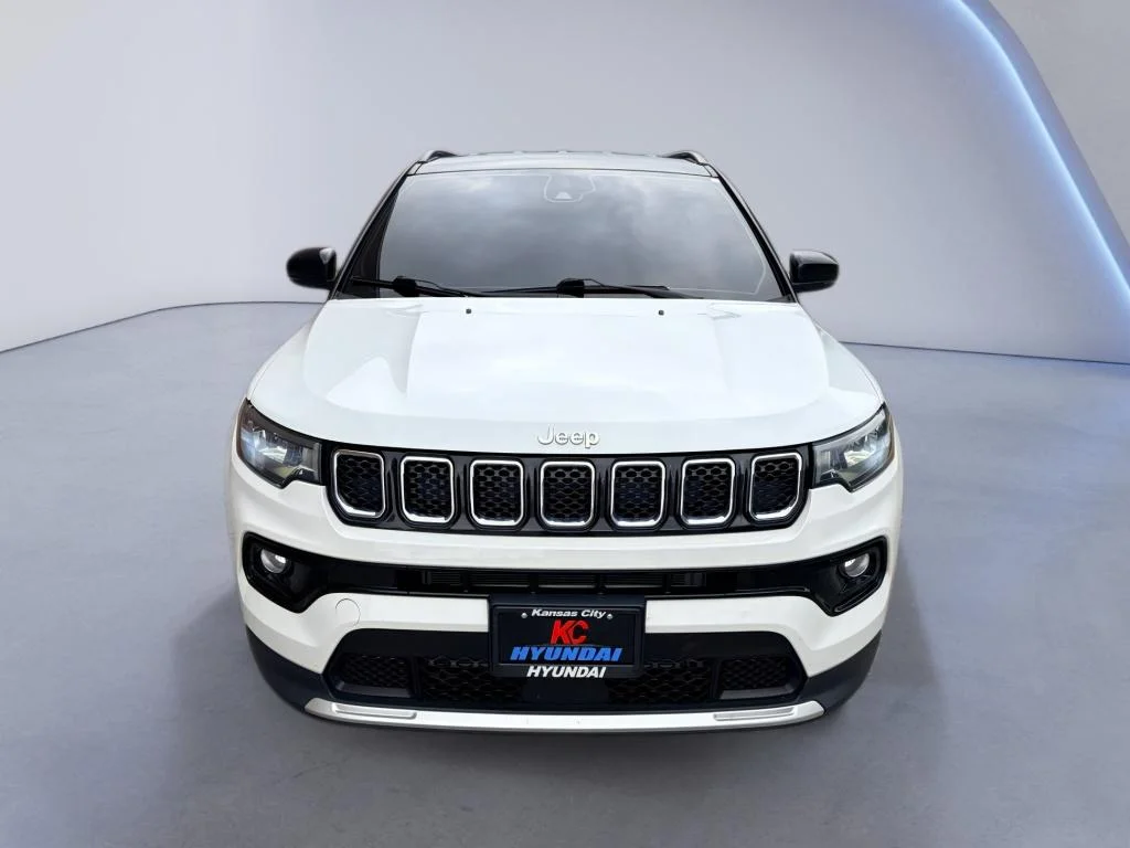 Used 2023 Bright White Clearcoat Jeep Limited image 8