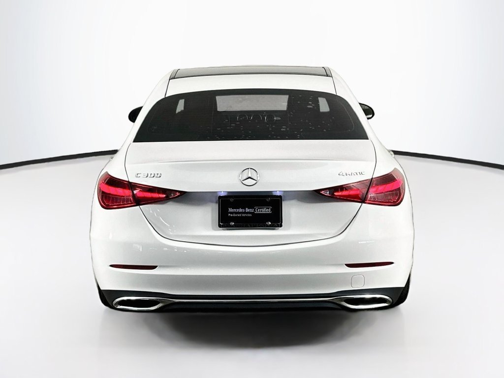 Certified Used 2023 White Mercedes-Benz C 300 image 4