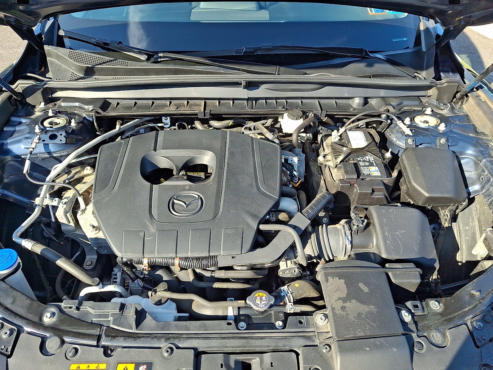 Used 2025 Ingot Blue Metallic Mazda 2.5 S Preferred Package image 27