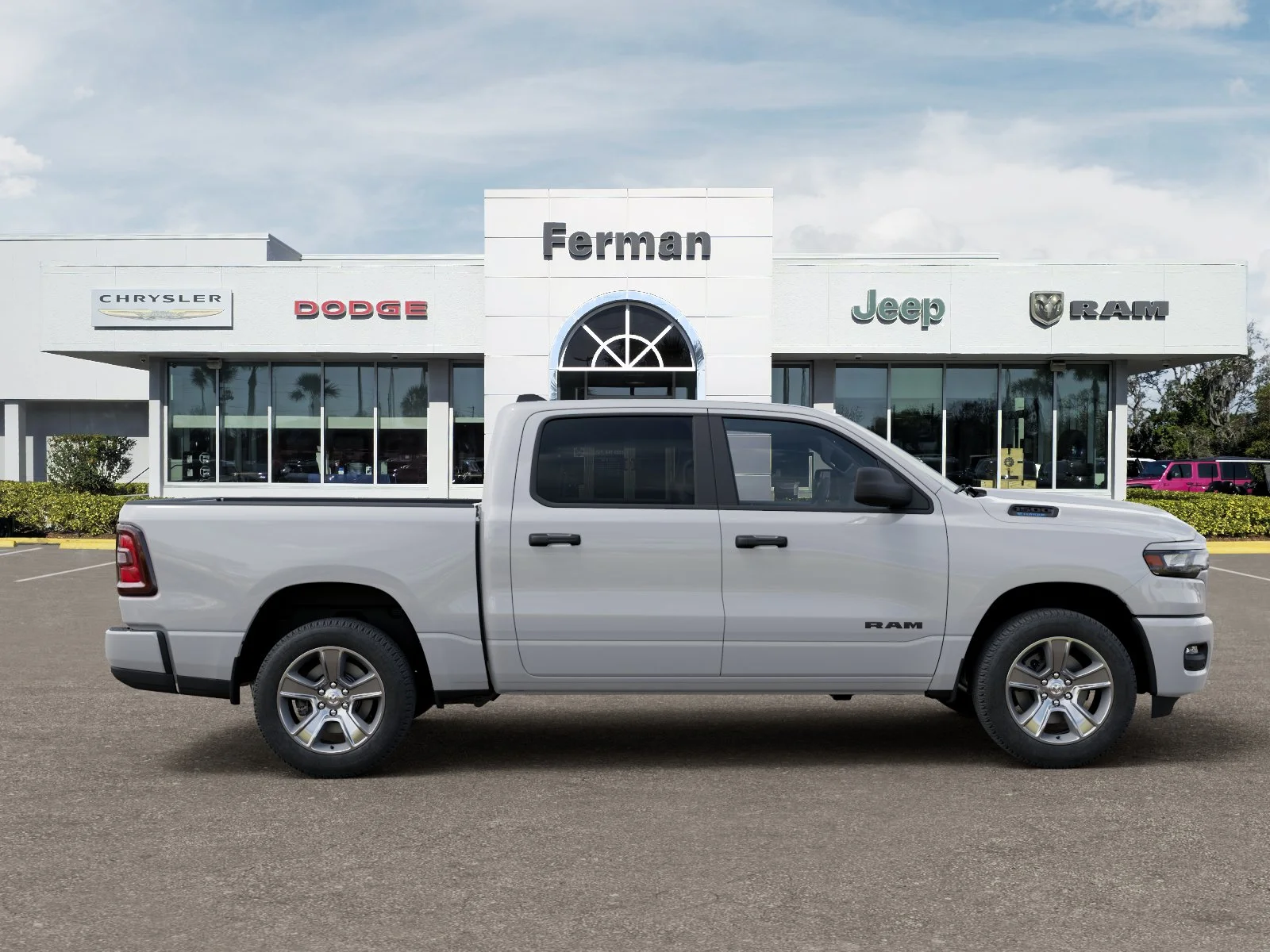 New 2026 Bright White Clear-Coat Exterior Paint RAM Express image 51