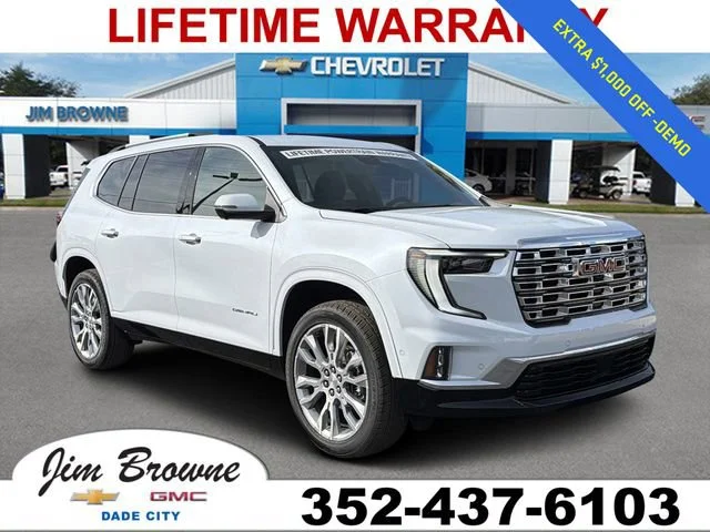 New 2026 Glacier White Tricoat GMC Denali image 1