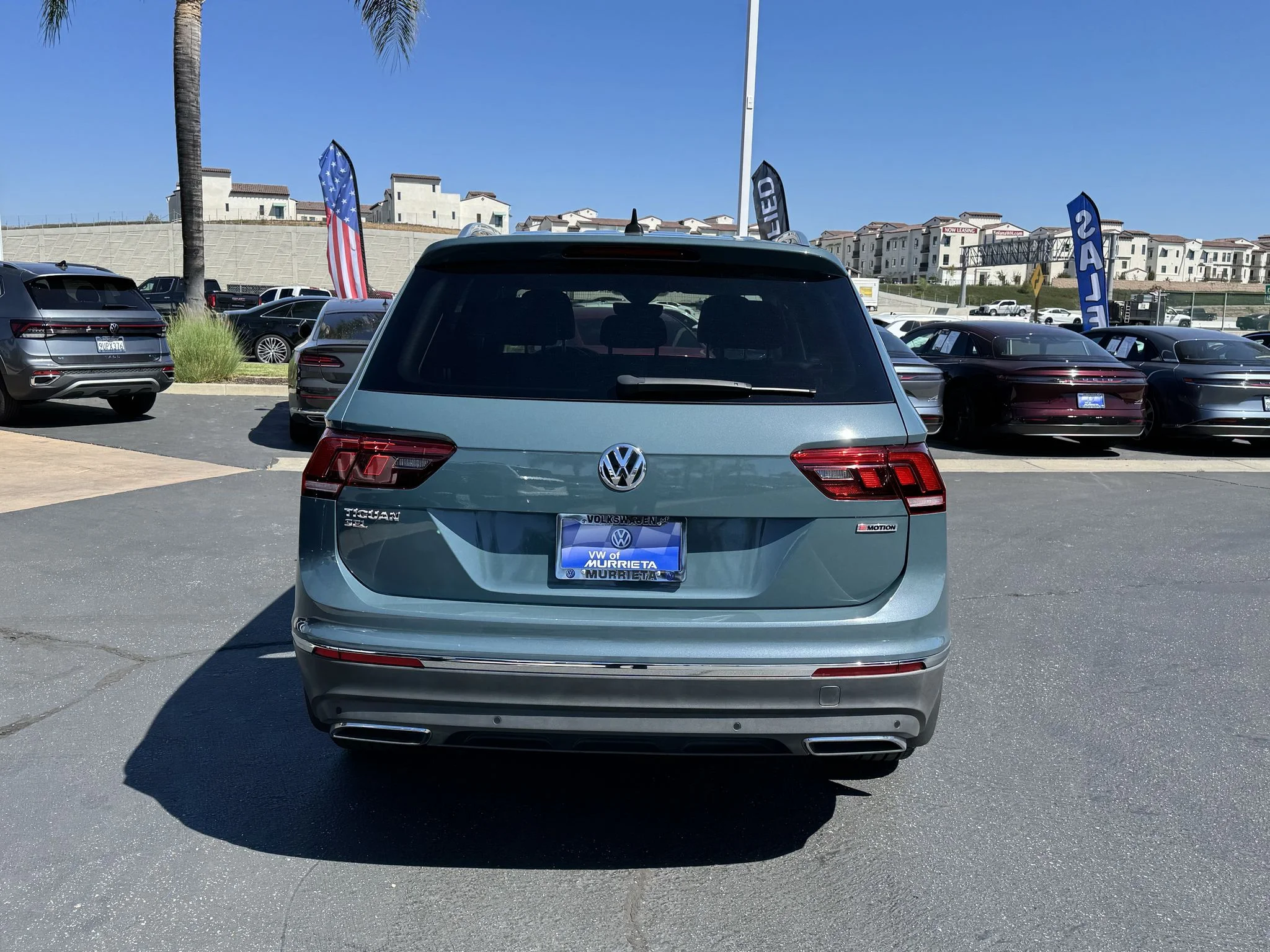 Used 2019 Stone Blue Metallic Volkswagen SEL Premium image 6