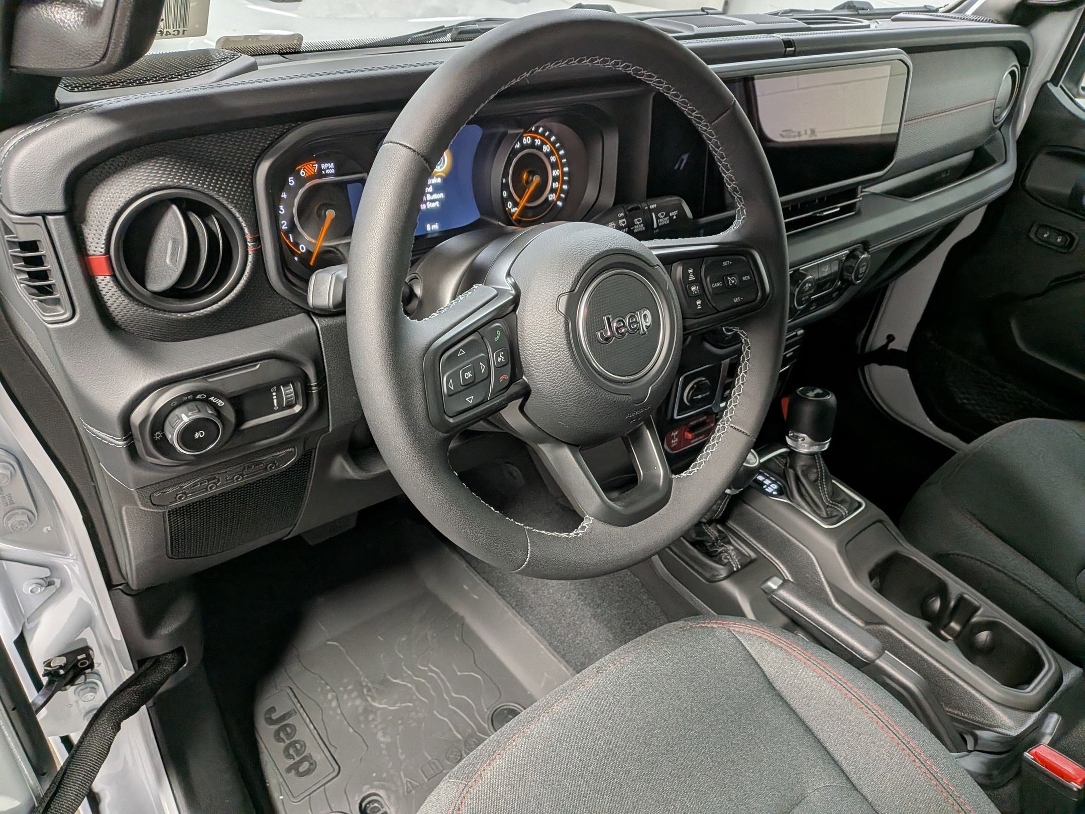 New 2026 Bright White Clearcoat Jeep Rubicon image 11