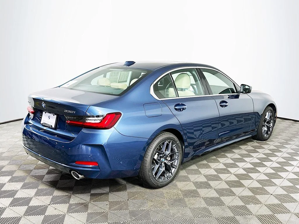 Certified Used 2025 Blue Metallic BMW 330i xDrive image 5