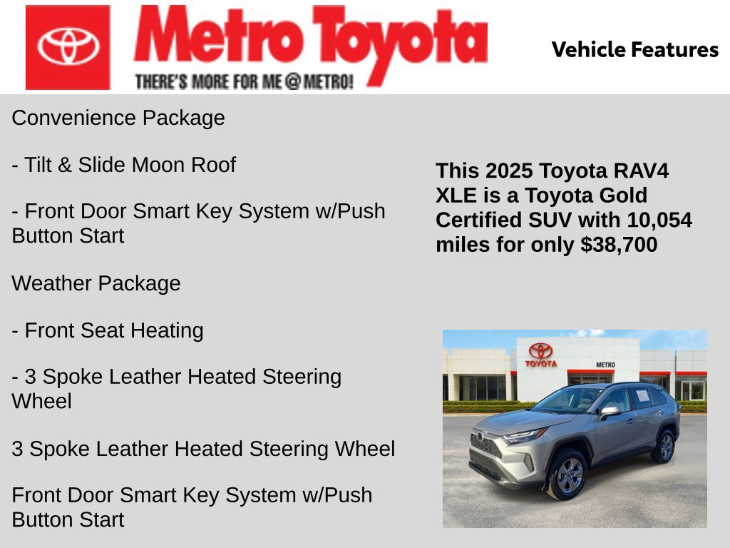 Certified Used 2025 Silver Toyota XLE image 21