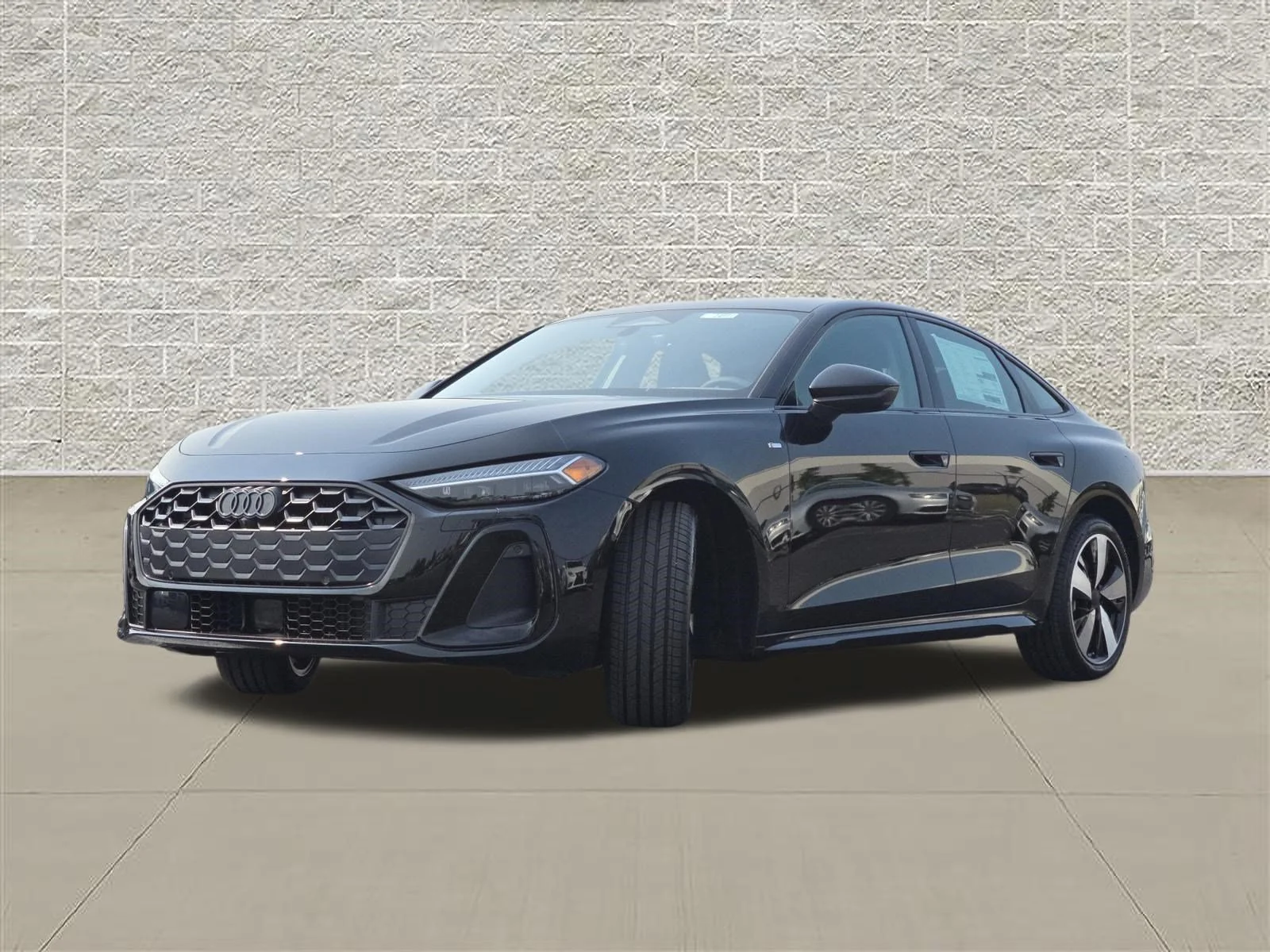 New 2026 Mythos Black Metallic Audi Premium Plus image 3