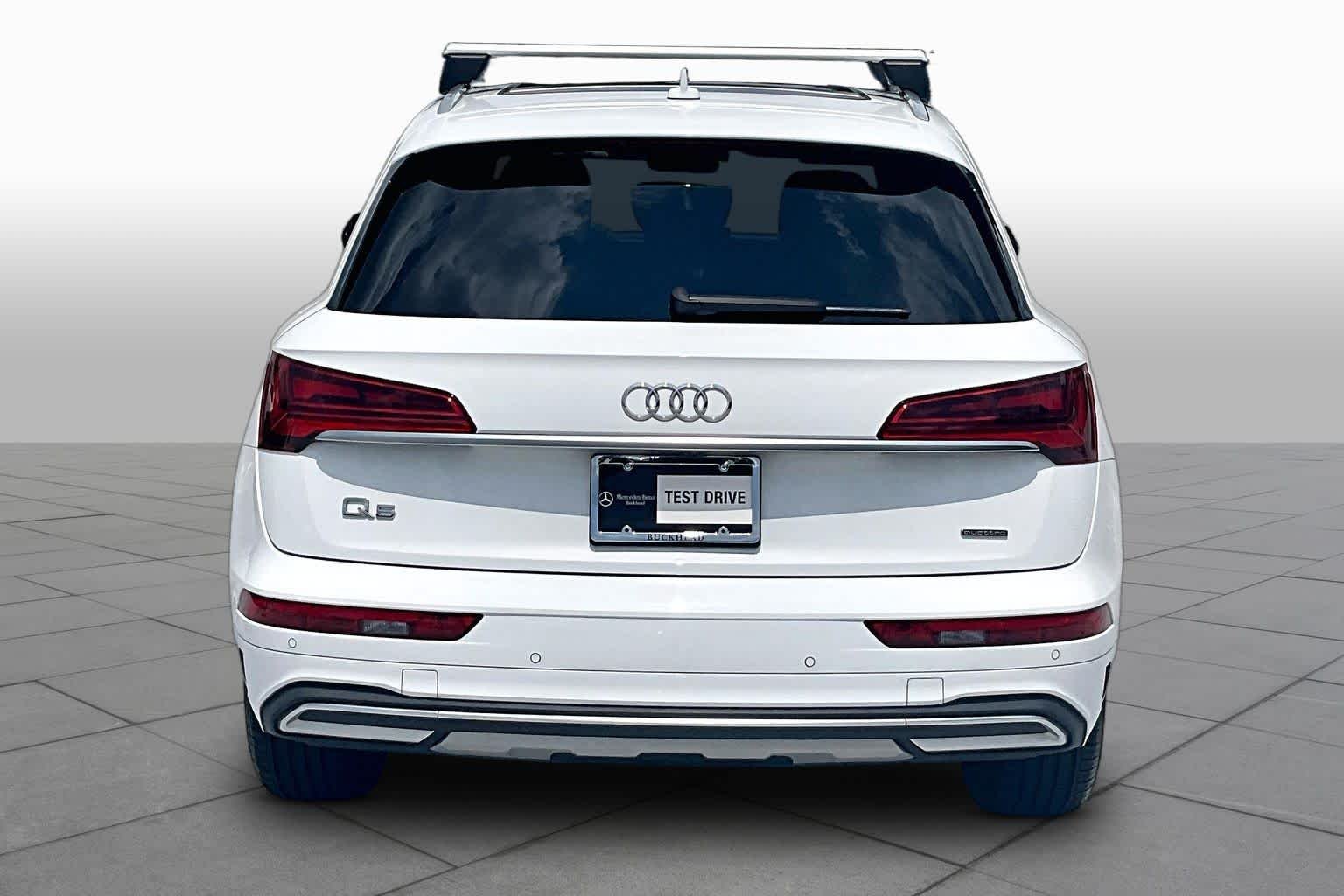 Used 2022 Glacier White Metallic Audi Premium image 5