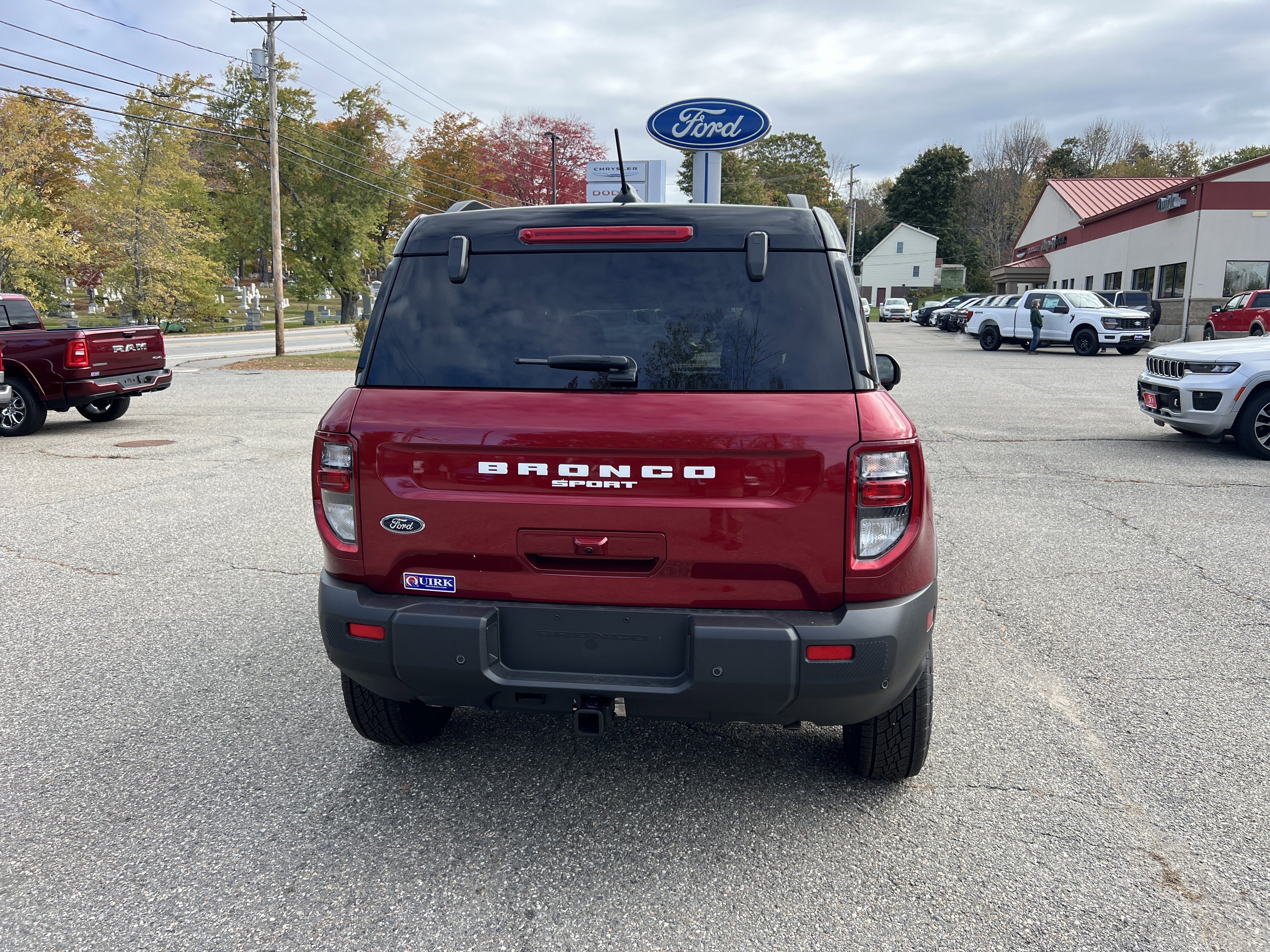 New 2025 Ruby Red Metallic Tinted Clearcoat Ford Badlands® image 6
