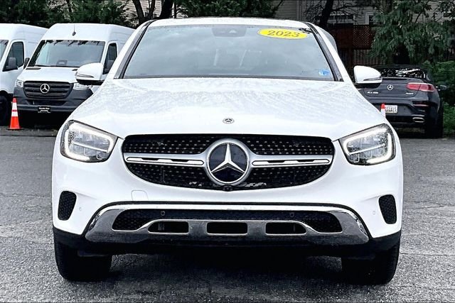 Certified Used 2023 White Mercedes-Benz GLC 300 Coupe image 2