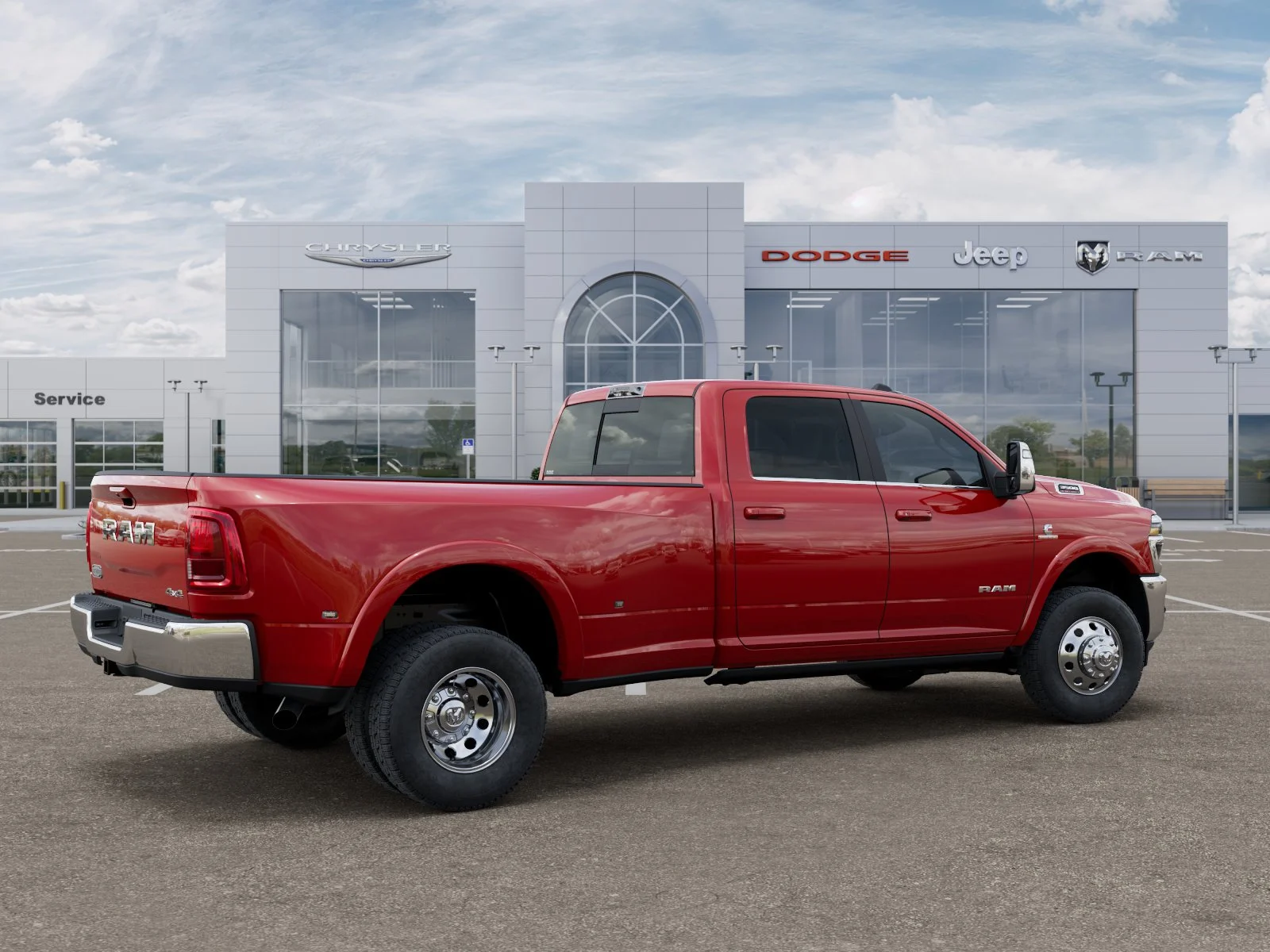 New 2026 Flame Red Clear-Coat Exterior Paint RAM Limited image 13