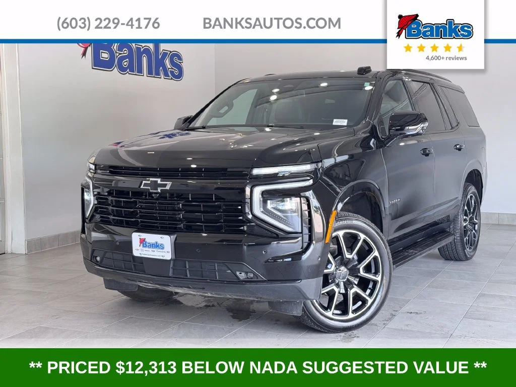 Certified Used 2025 Black Chevrolet RST image 1
