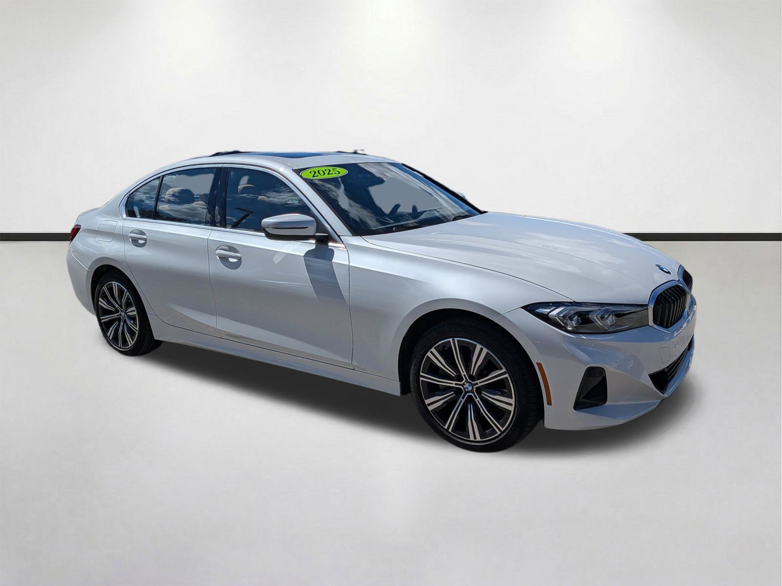 Used 2025 Mineral White Metallic BMW 330i xDrive image 2