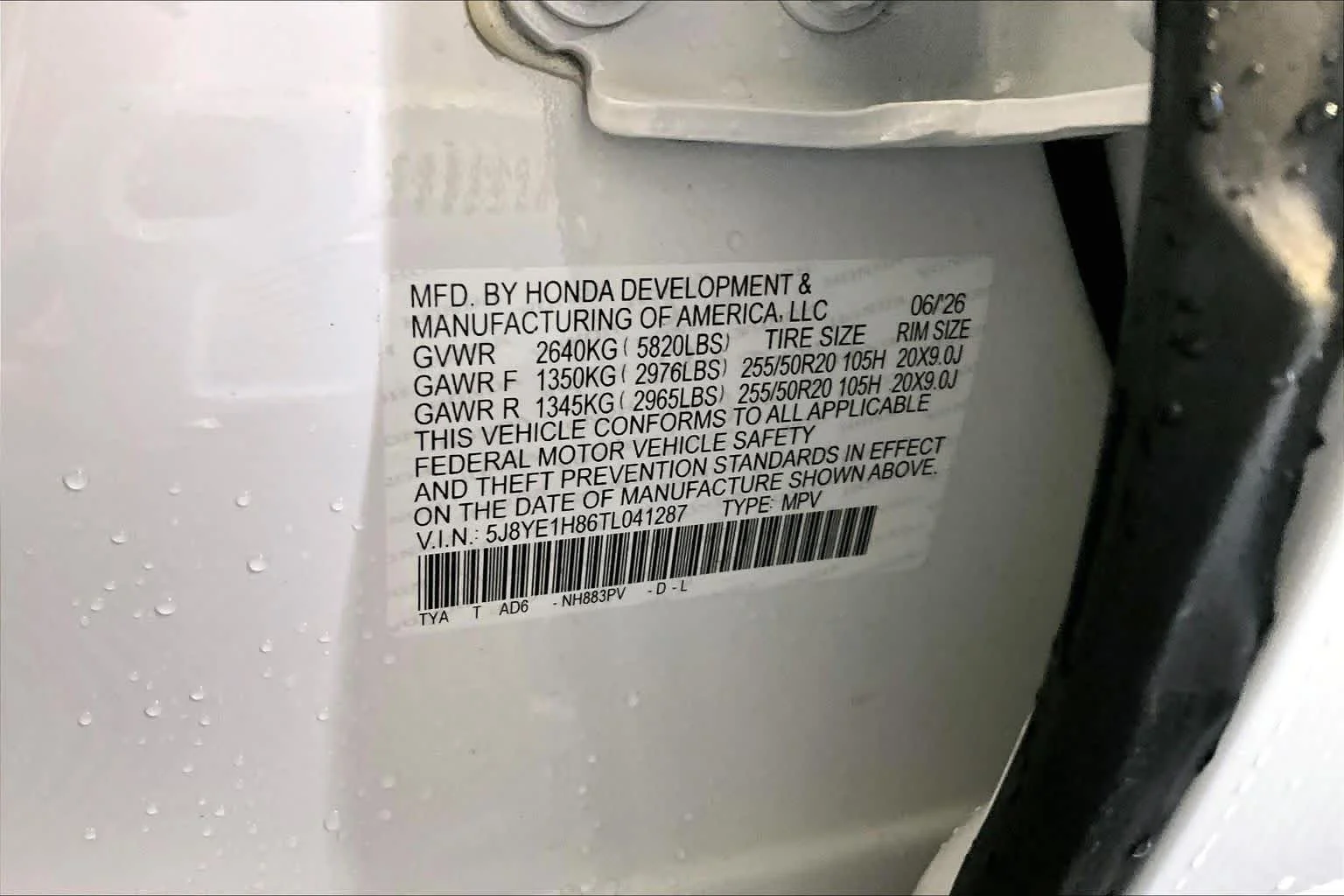New 2026 Platinum White Pearl Acura With Advance Package image 13