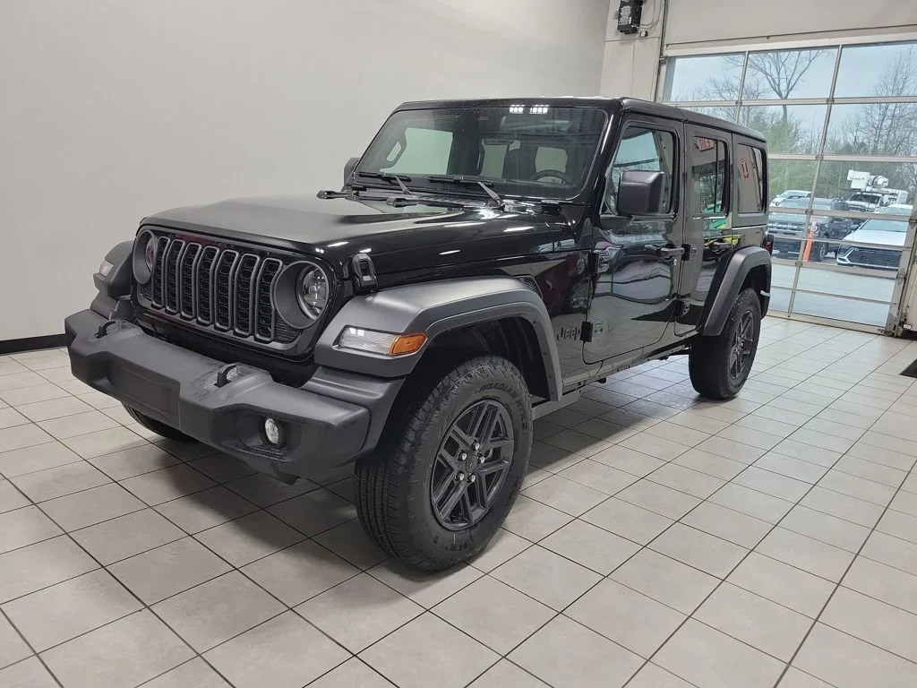 New 2026 Black Clear-Coat Exterior Paint Jeep Sport S image 3