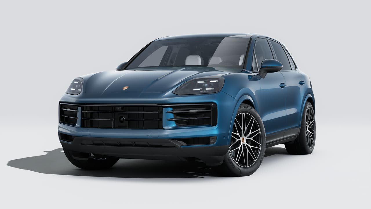 Certified Used 2025 Blue Porsche Base image 1