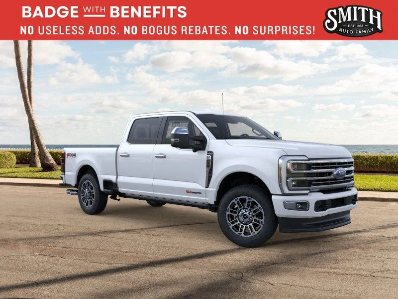 New 2026 Star White Metallic Tri-Coat Ford F-250® Platinum® image 8