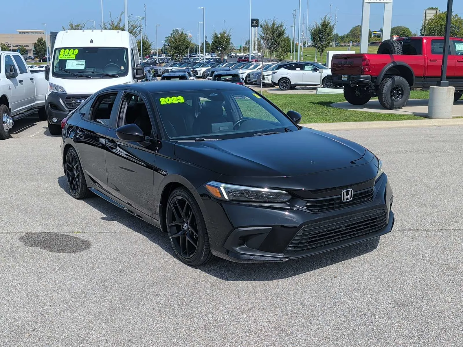 Used 2023 Honda Civic Sport with VIN 2HGFE2F50PH520622 for sale in Kansas City