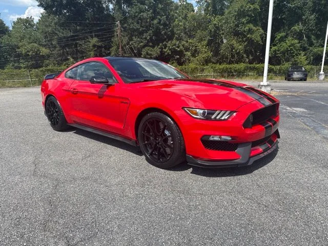 Certified Used 2019 Race Red Ford Shelby GT350 image 1