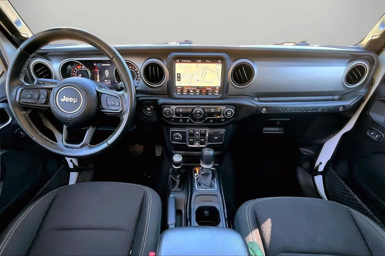 Used 2021 White Jeep Sport S image 15